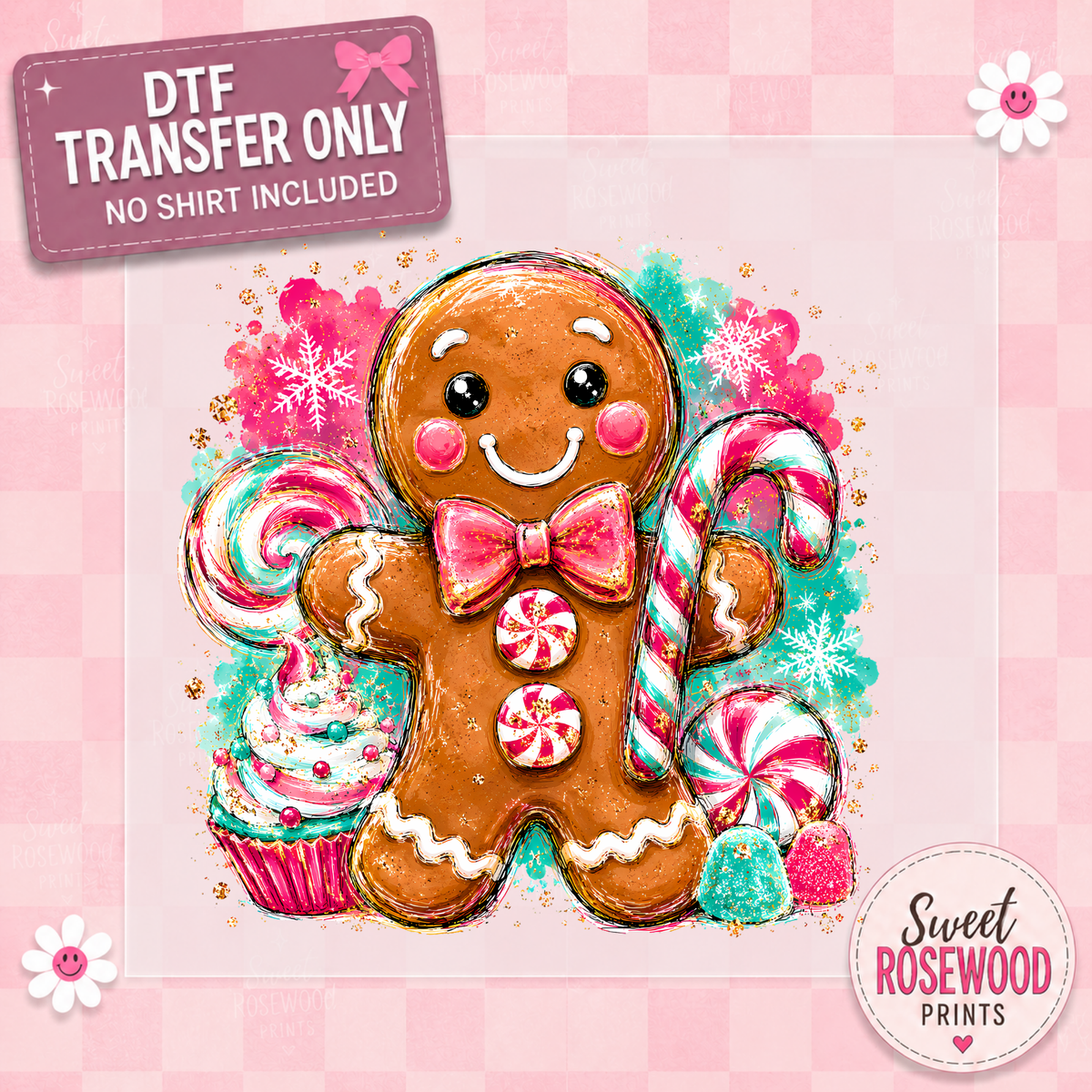 COLORFUL GINGERBEARD MAN