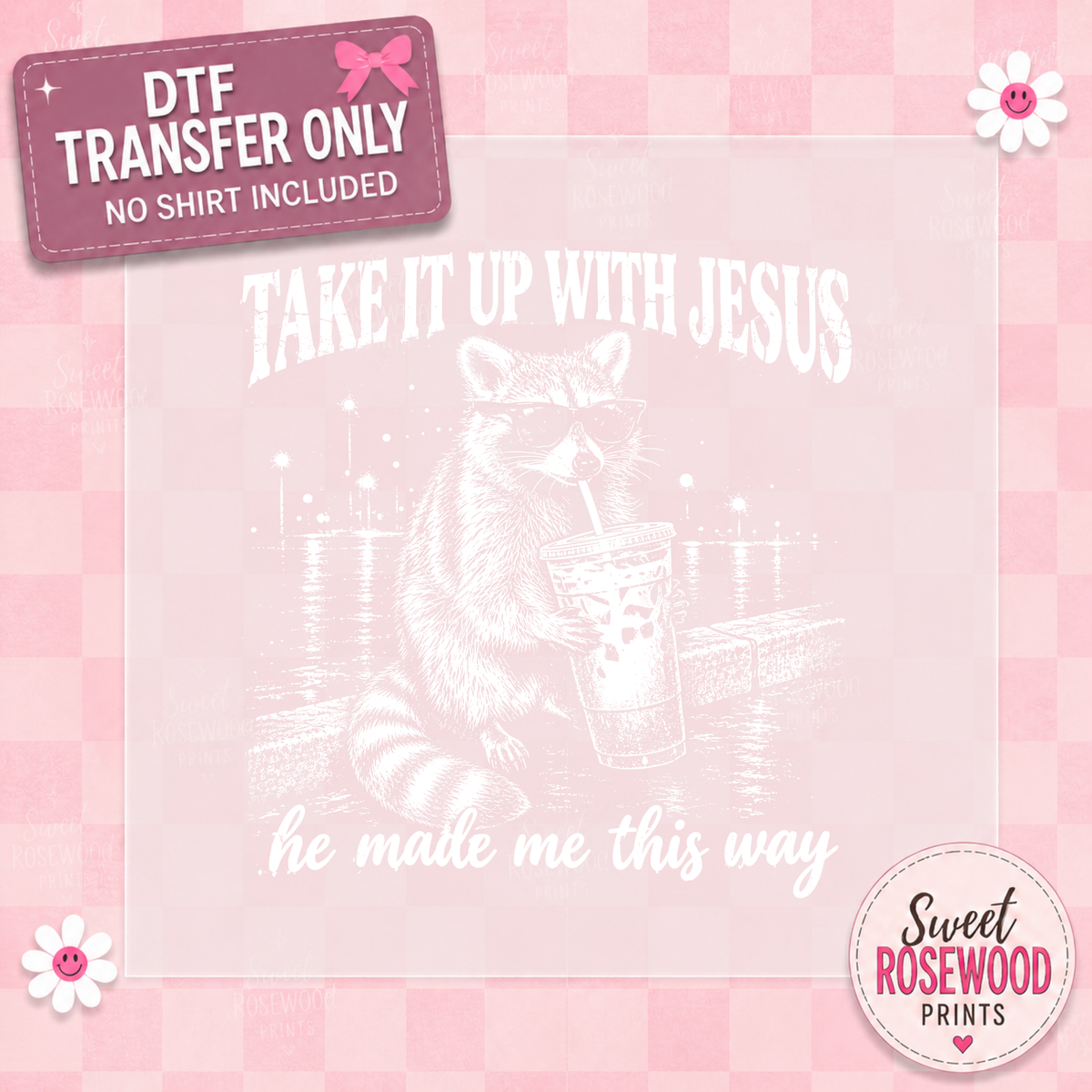 TAKE IT UP WITH JESUS