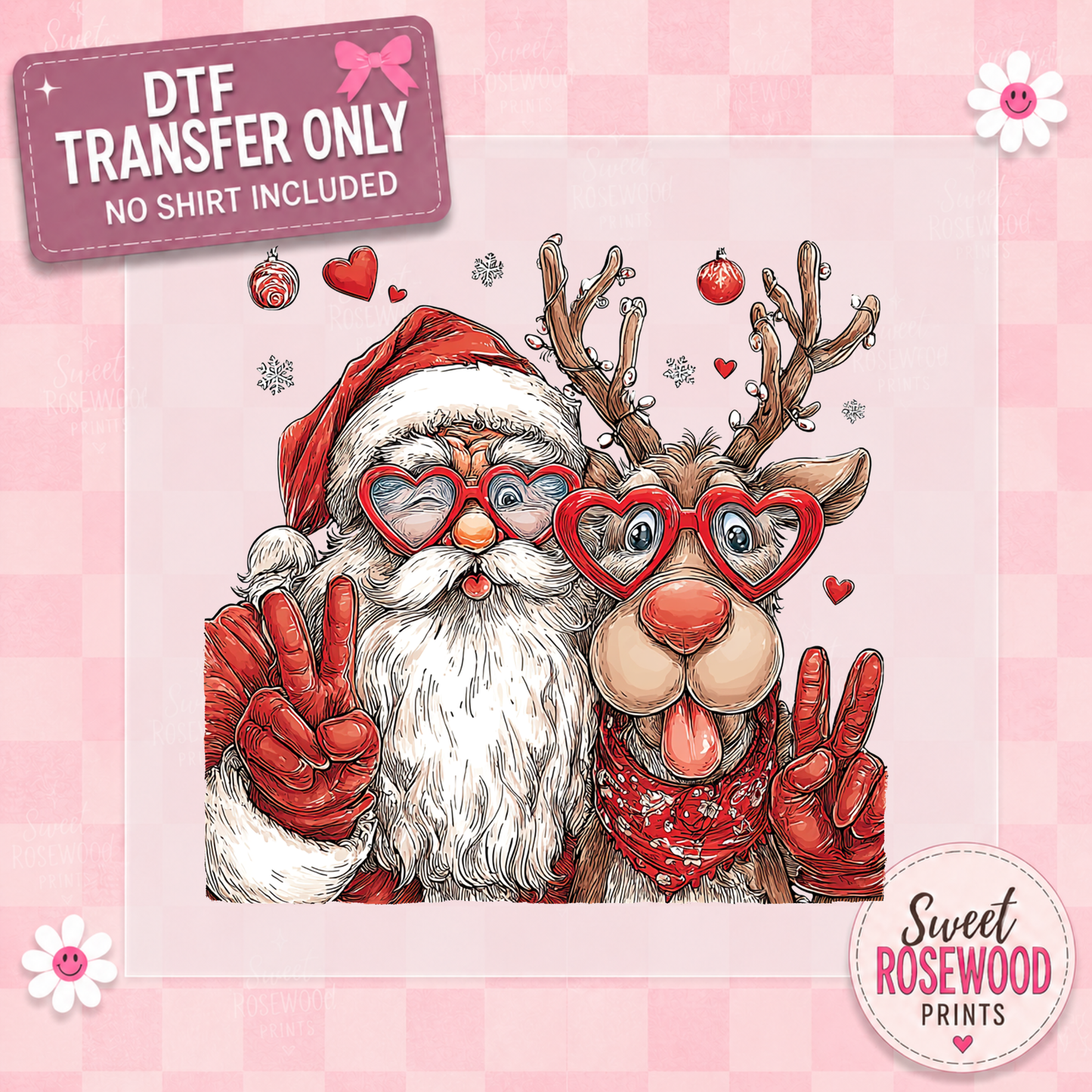 SANTA & RED NOSE