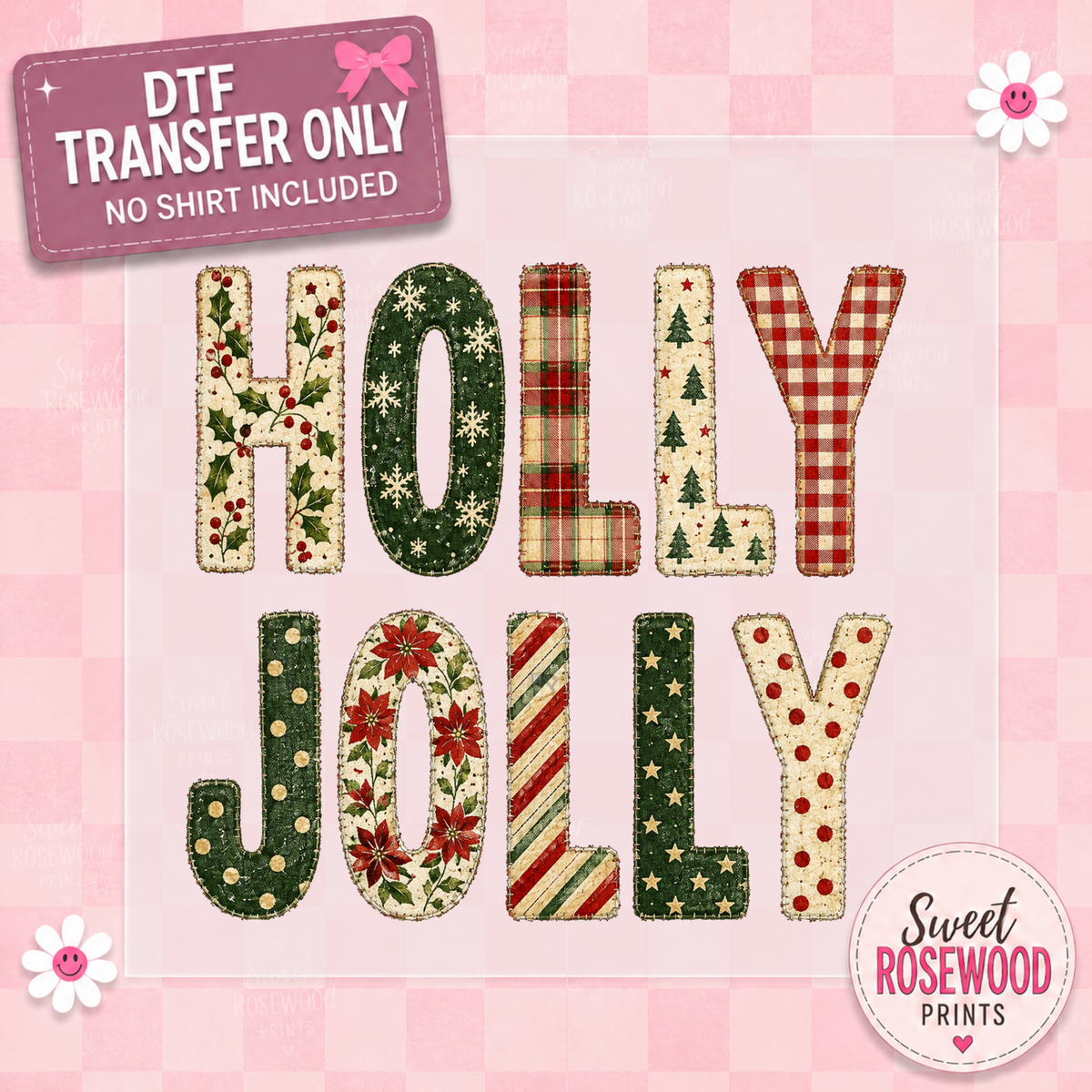 VINTAGE HOLLY JOLLY