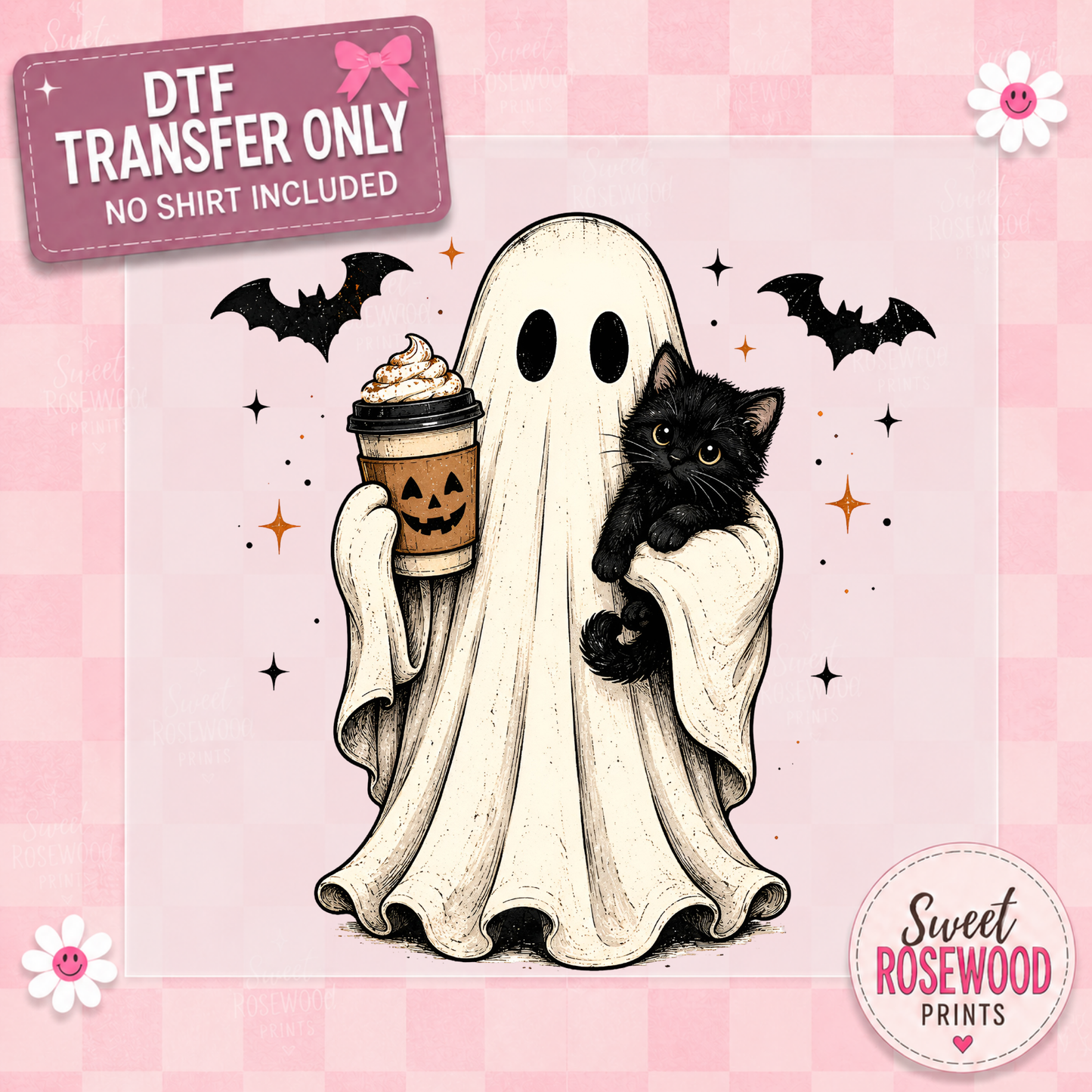 GHOST PUMPKIN CAT