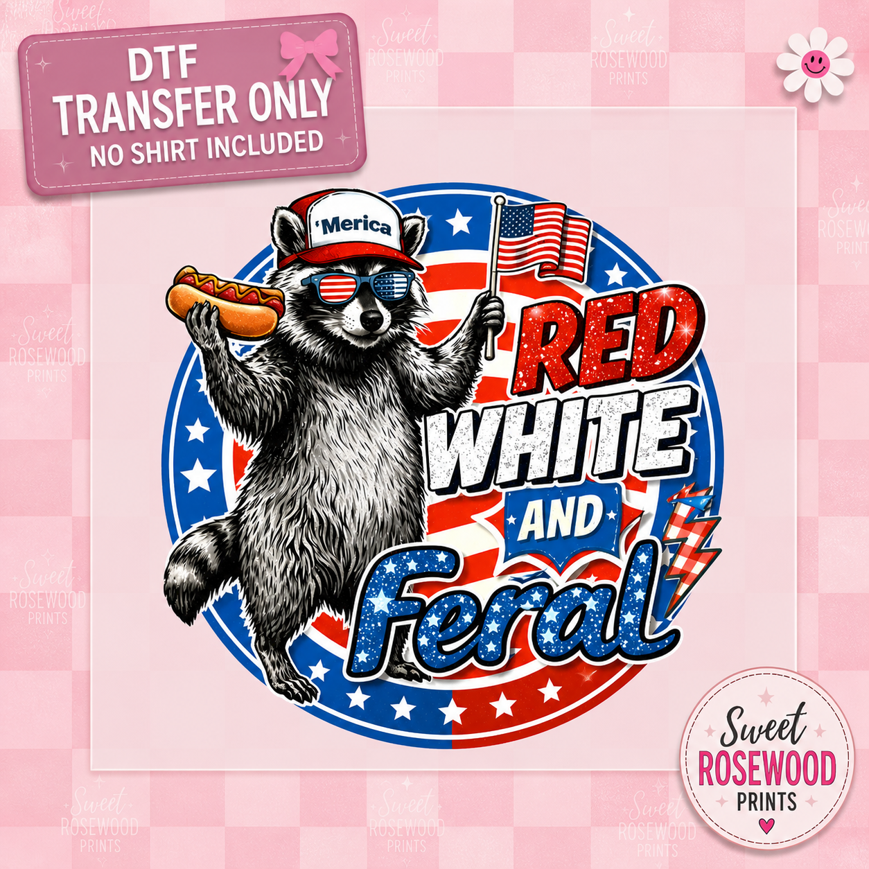 RED WHITE & FERAL