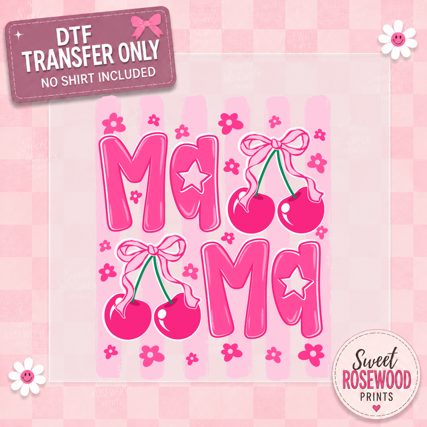 MAMA W/PINK CHERRIES