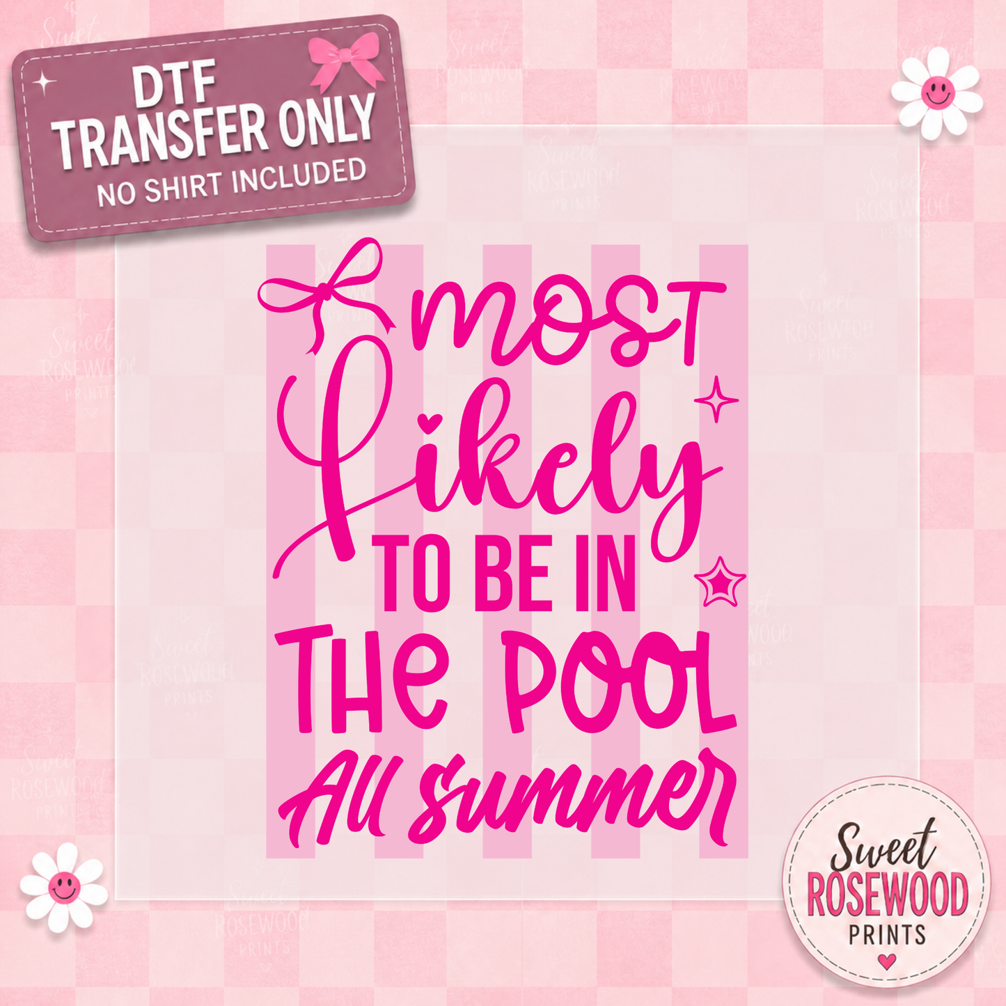 MOST LIKELY TO BE IN POOL
