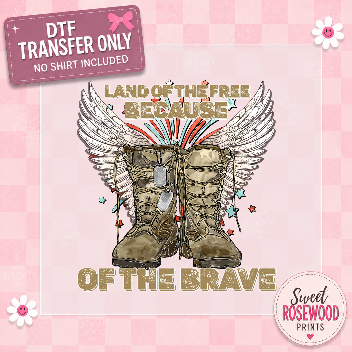 BECAUSE OF BRAVE BOOTS