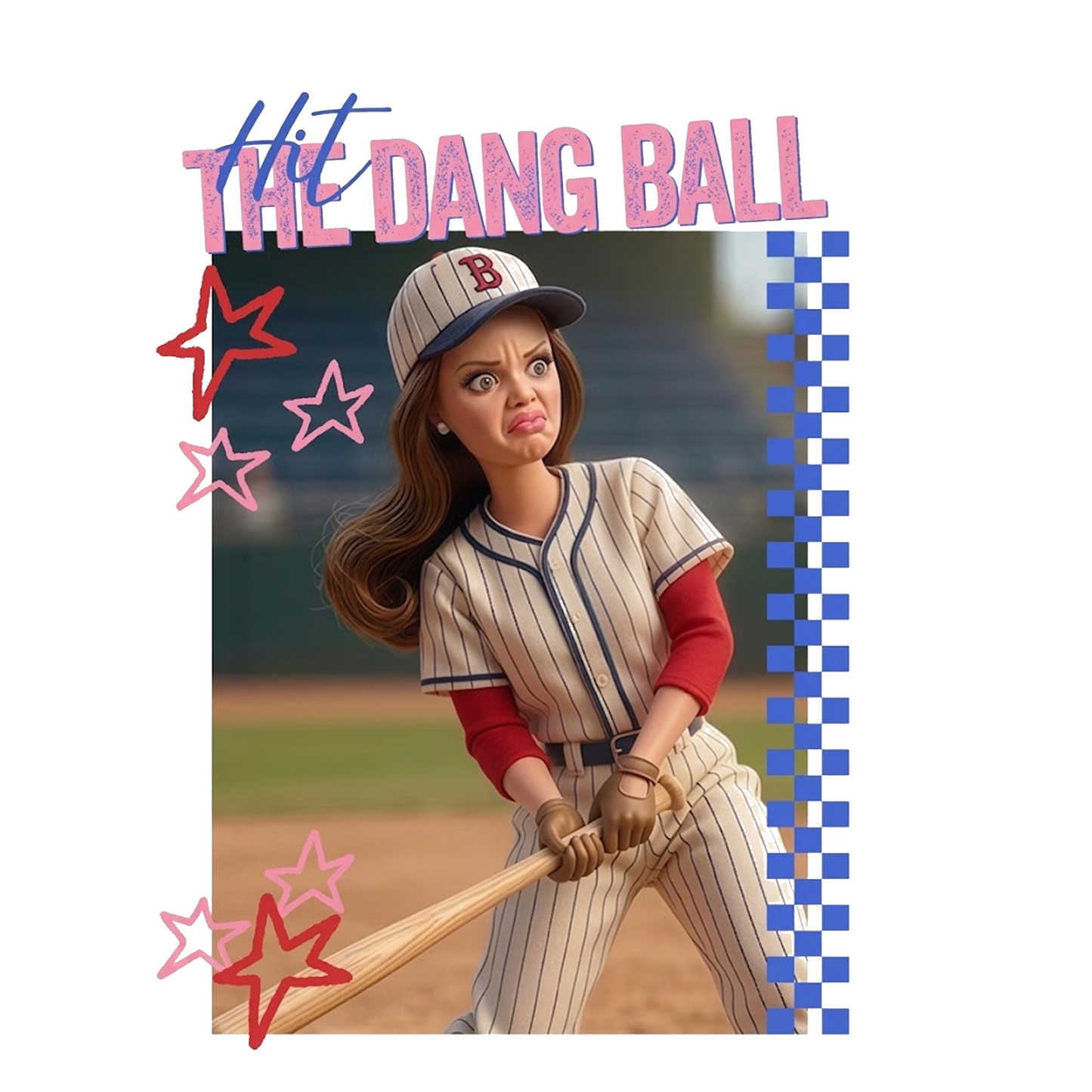 HIT THE DANG BALL DISGUISE BARBIE