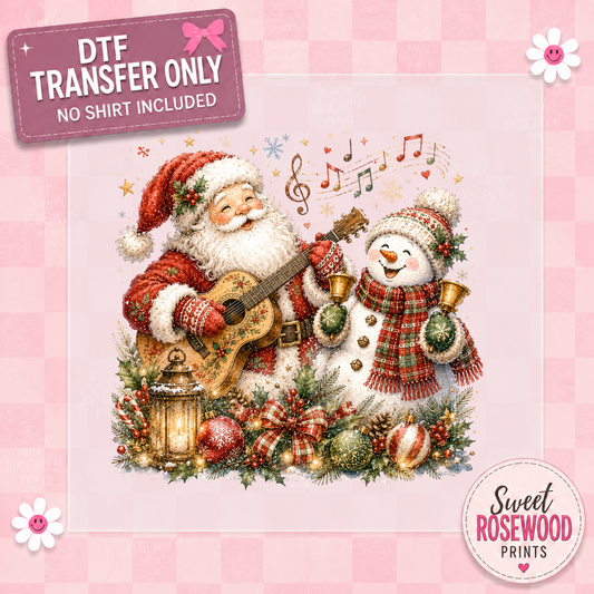 SANTA & SNOWMAN SINGING