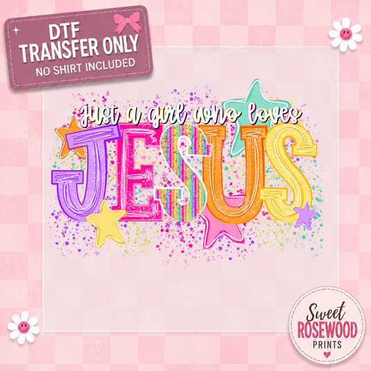 GIRL WHO LOVES JESUS