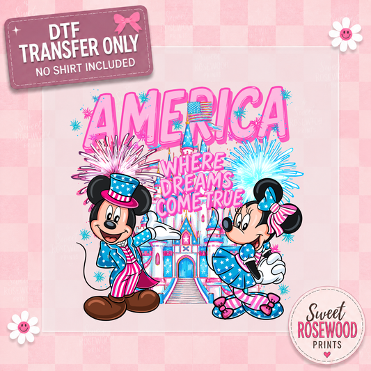 AMERICA WHERE DREAMS
