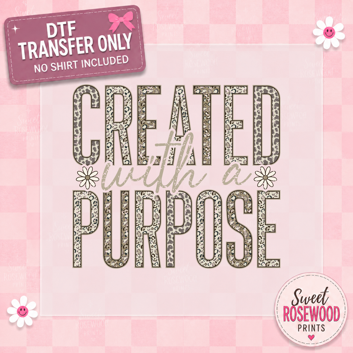 CREATED WITH A PURPOSE