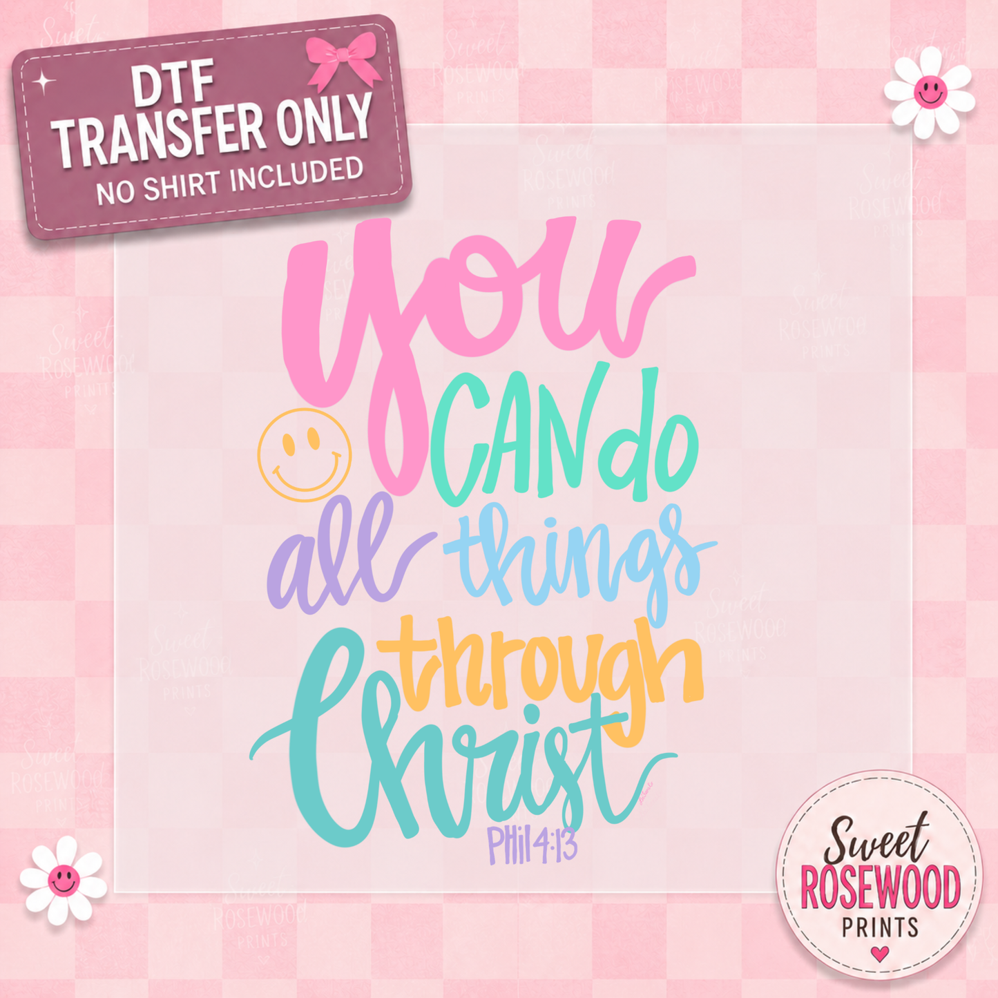 DO ALL THINGS THROUGH CHRIST