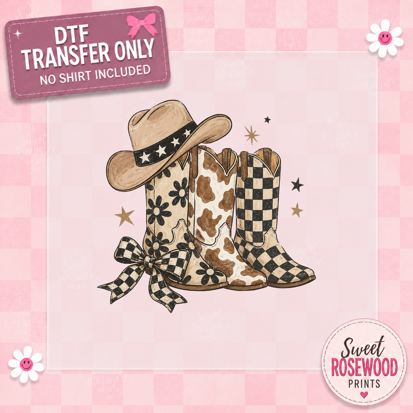 WESTERN BOOTS & HAT