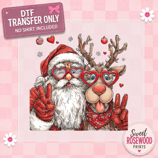SANTA & RED NOSE