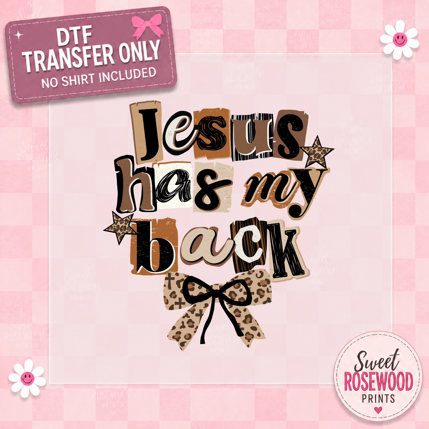JESUS HAS MY BACK