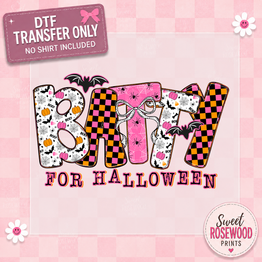 BATTY FOR HALLOWEEN