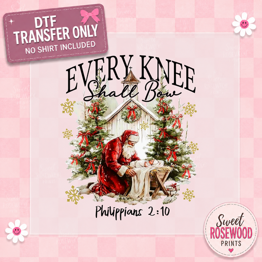 EVERY KNEE SHALL BOW