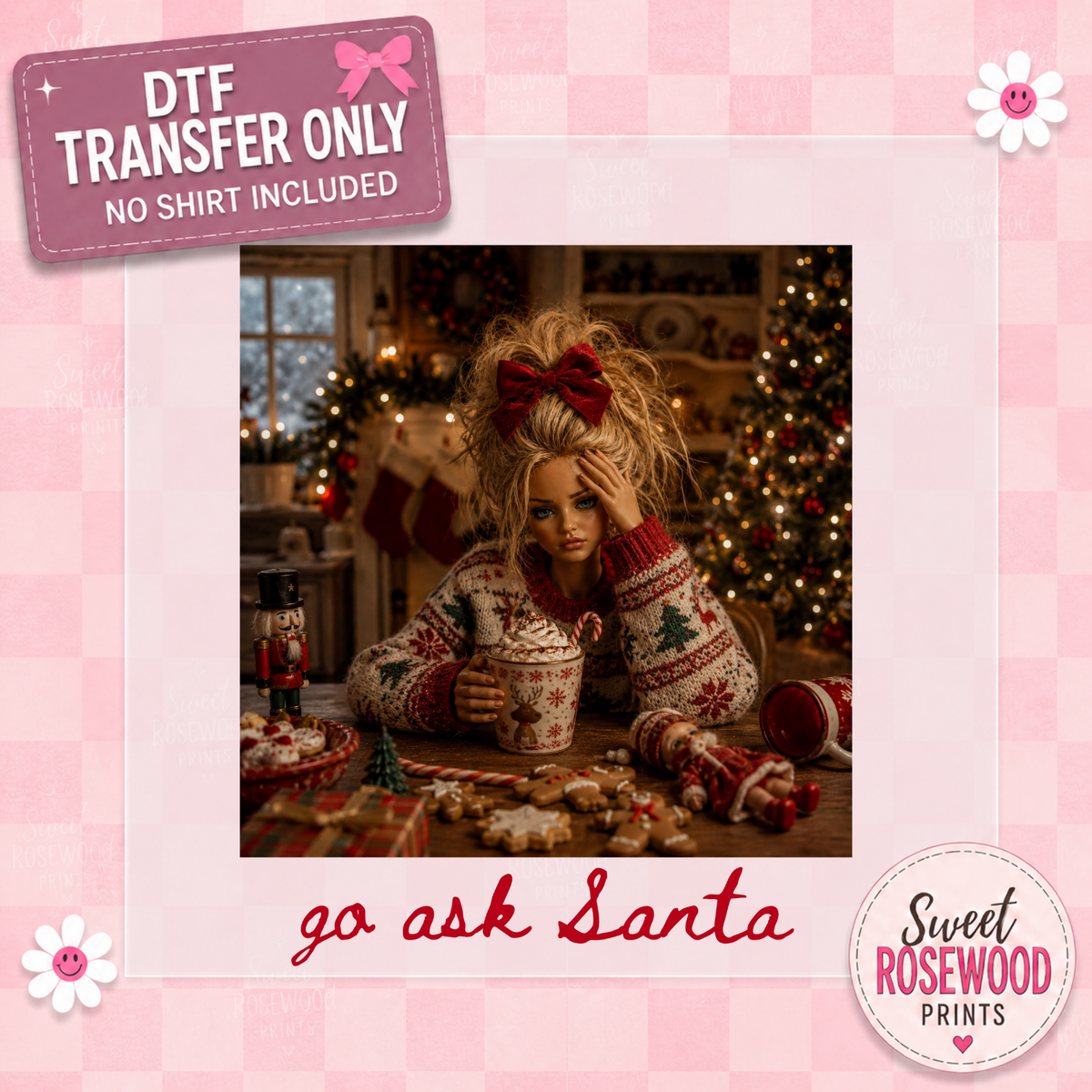 GO ASK SANTA - RED