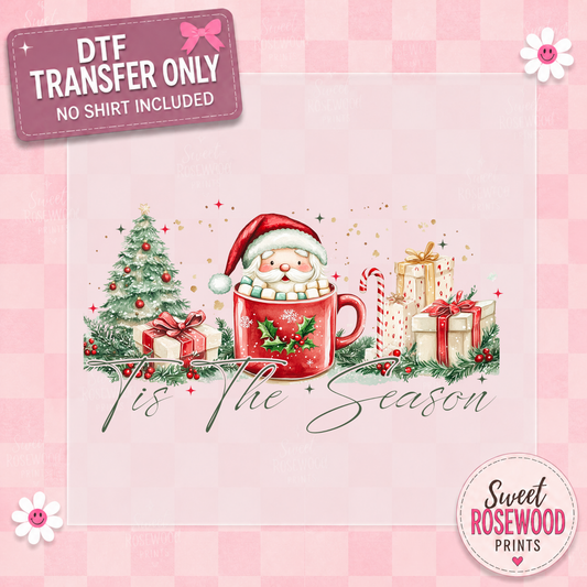 TIS THE SEASON TREE SANTA PRESENTS