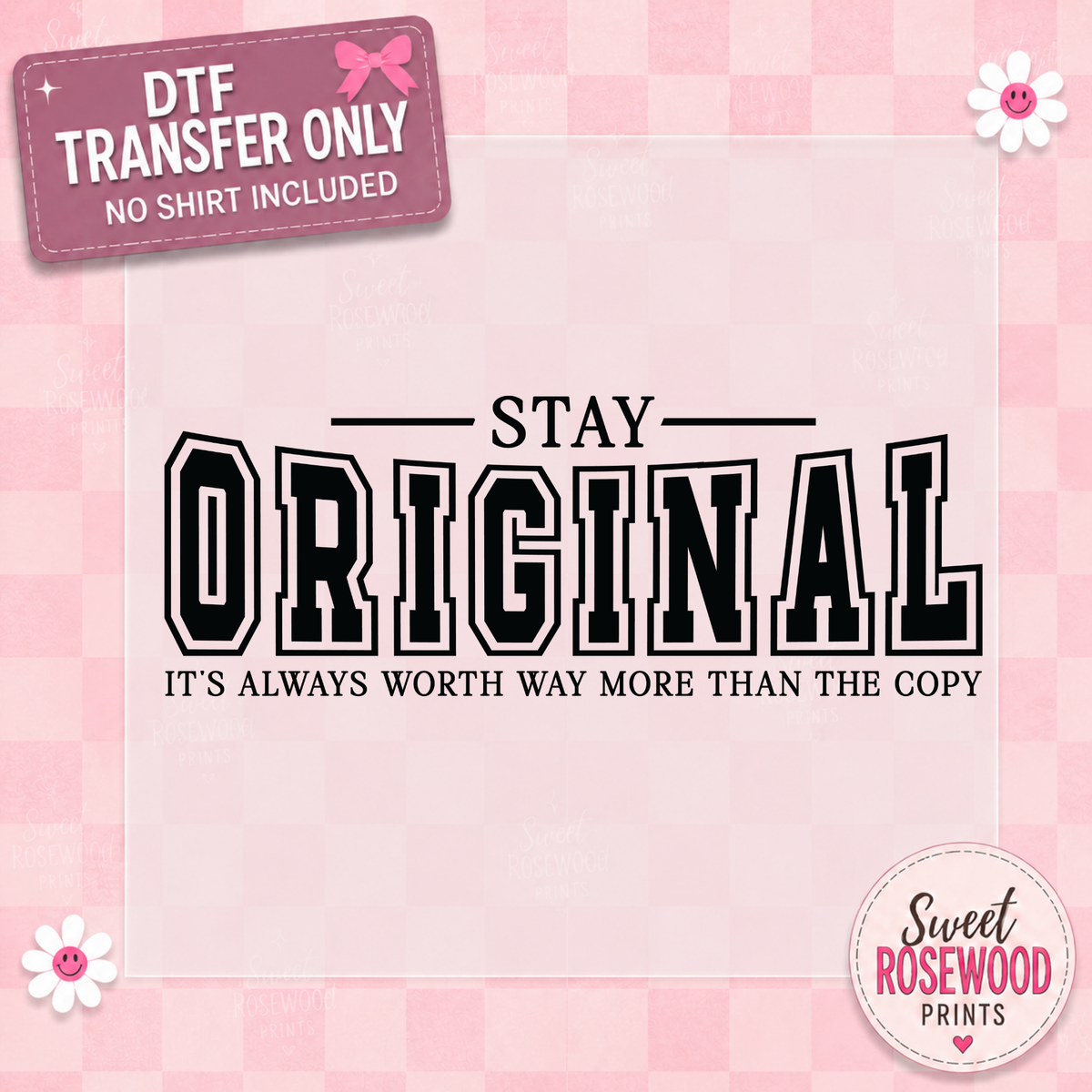 STAY ORIGINAL