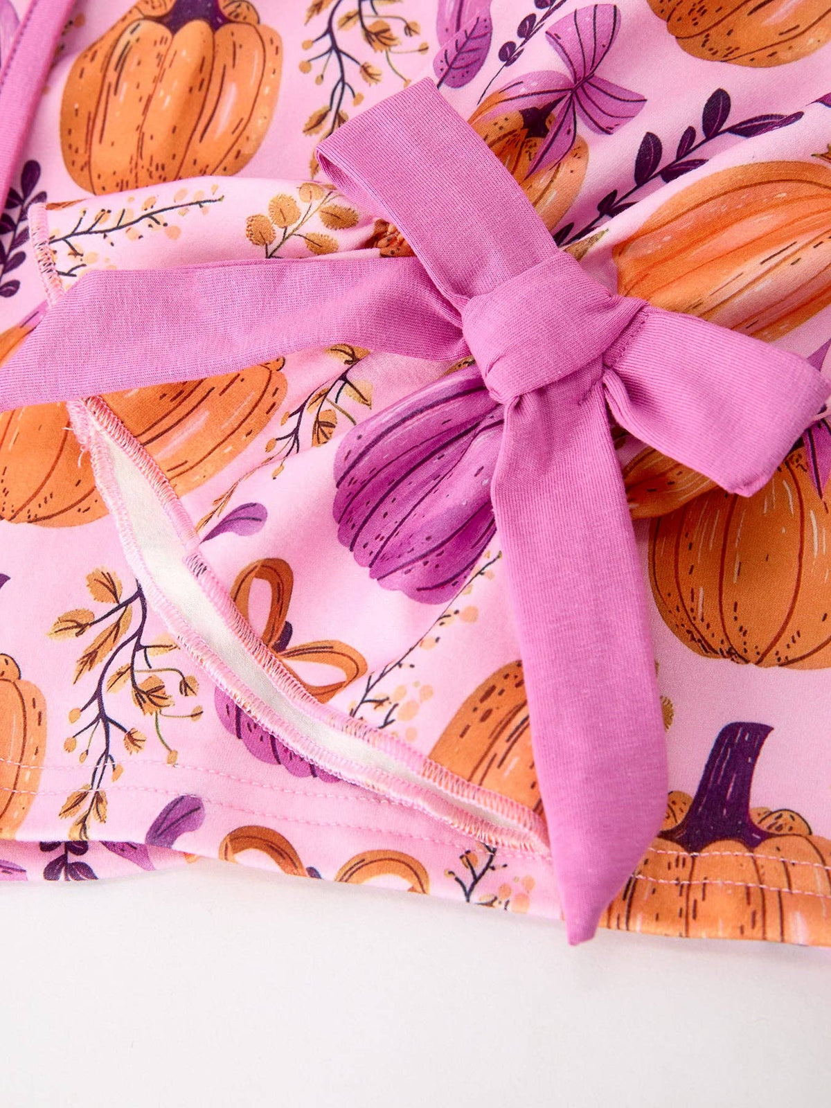 Mommy & me Halloween Pumpkin Pajama Set: Adult