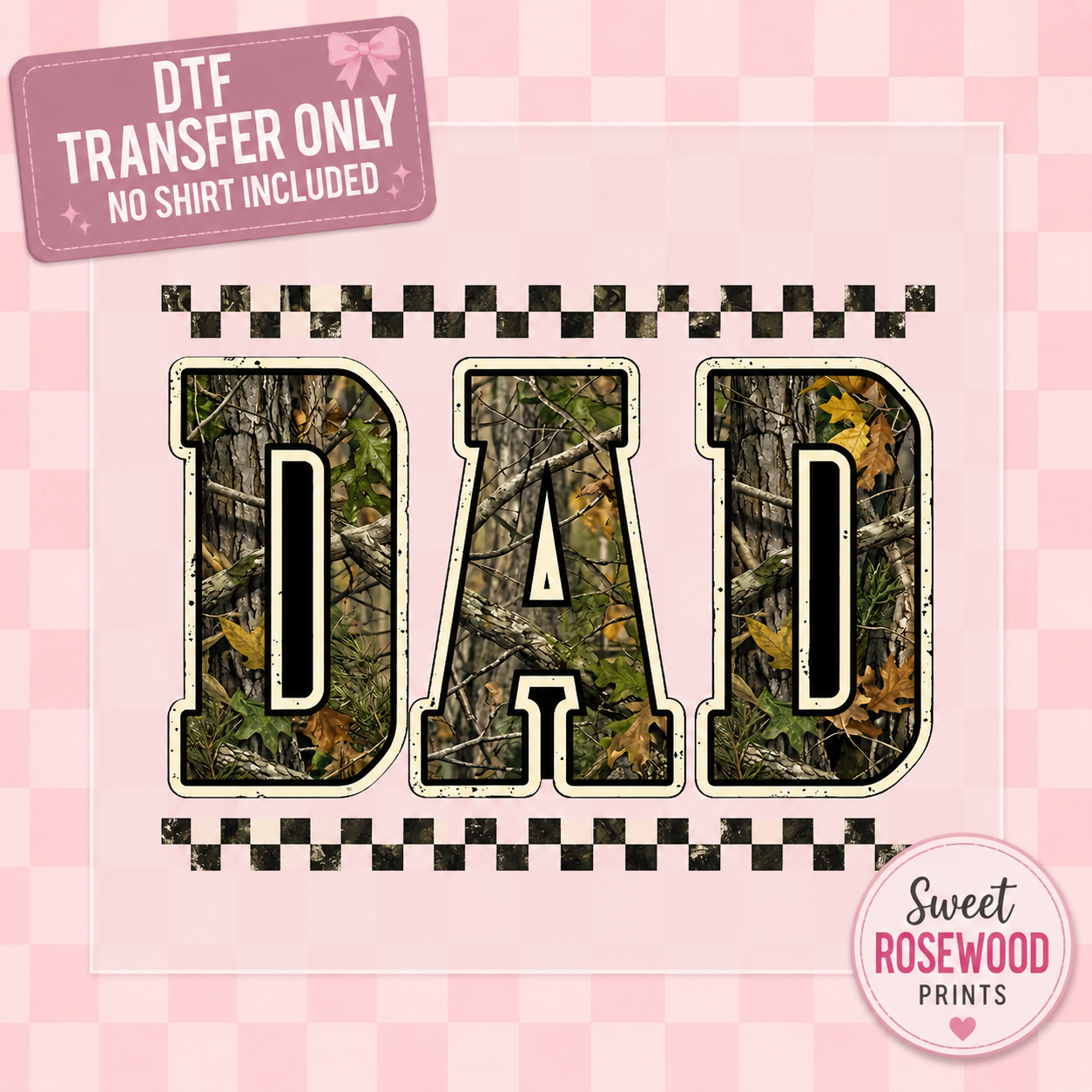 DAD CAMO CHECKERED