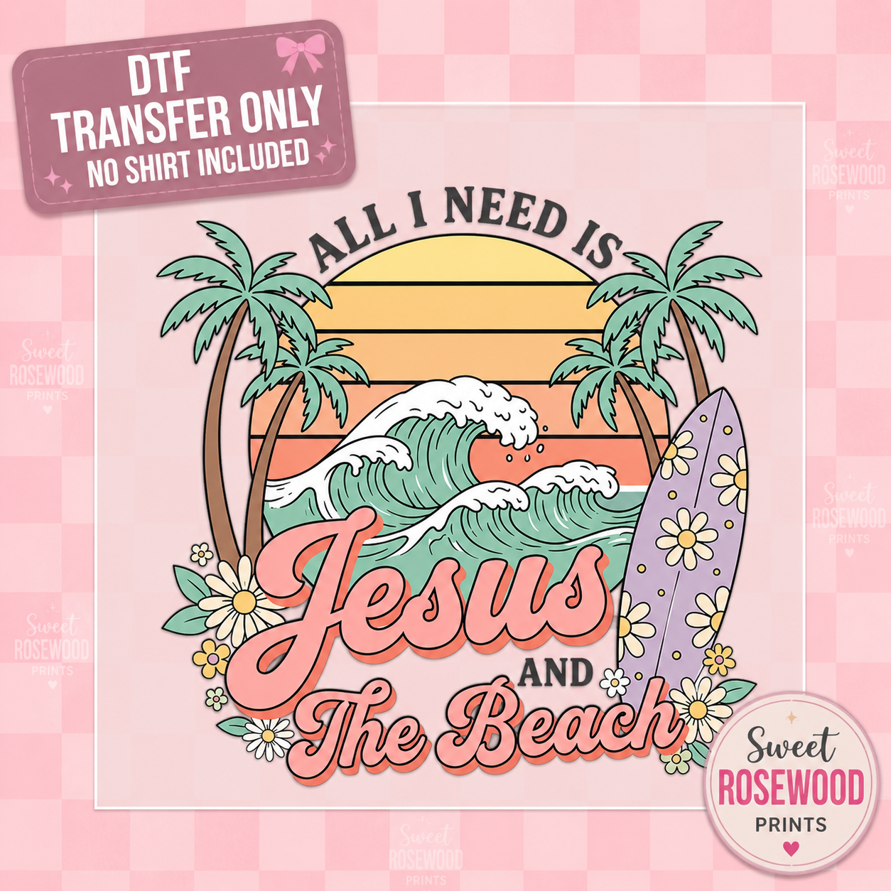 ALL I NEED IS JESUS & THE BEACH