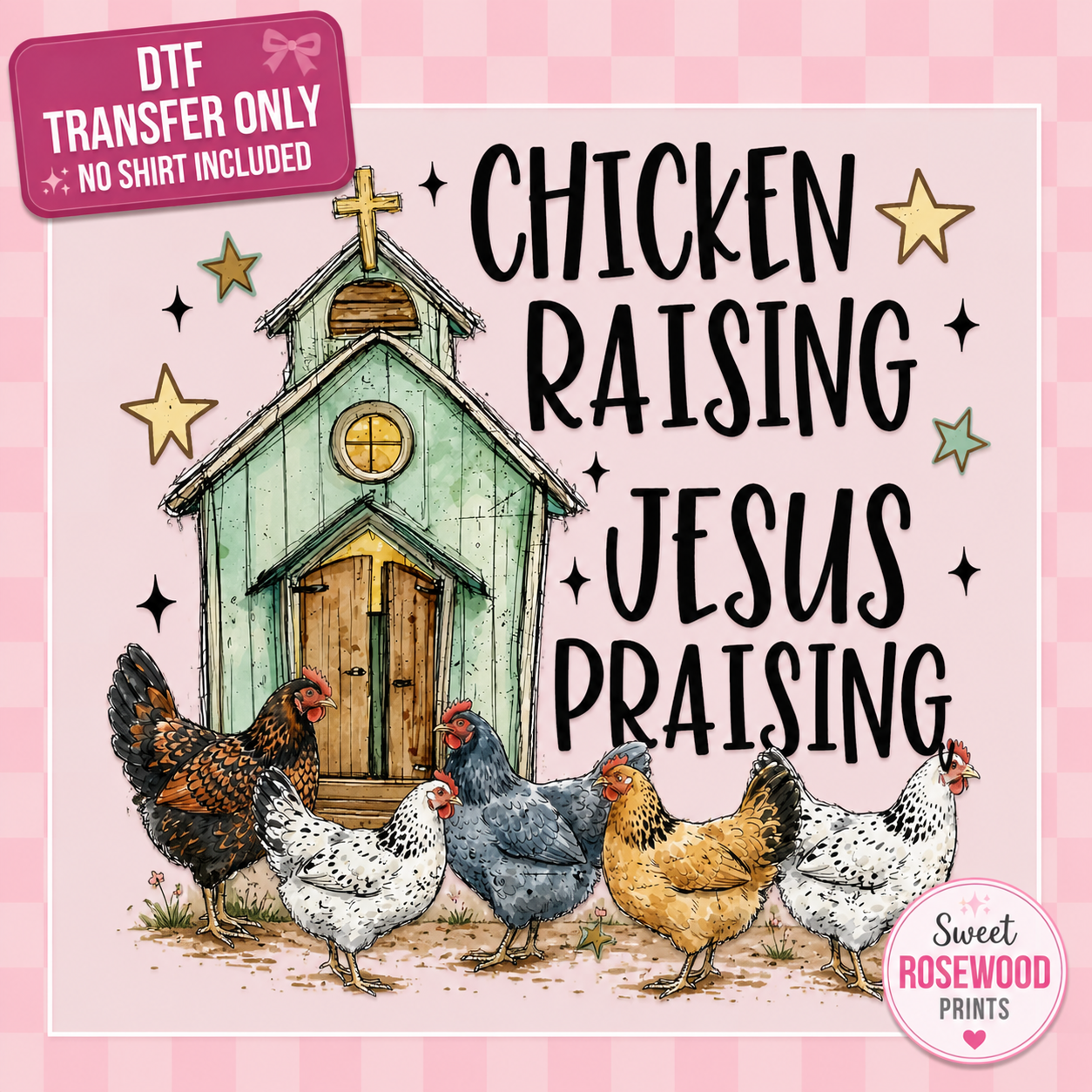 CHICKEN RAISING JESUS PRAISING