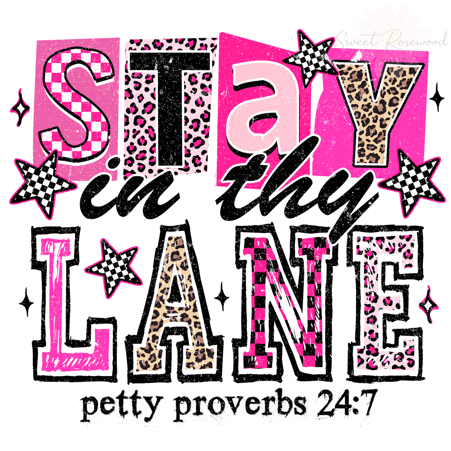 STAY IN THY LANE
