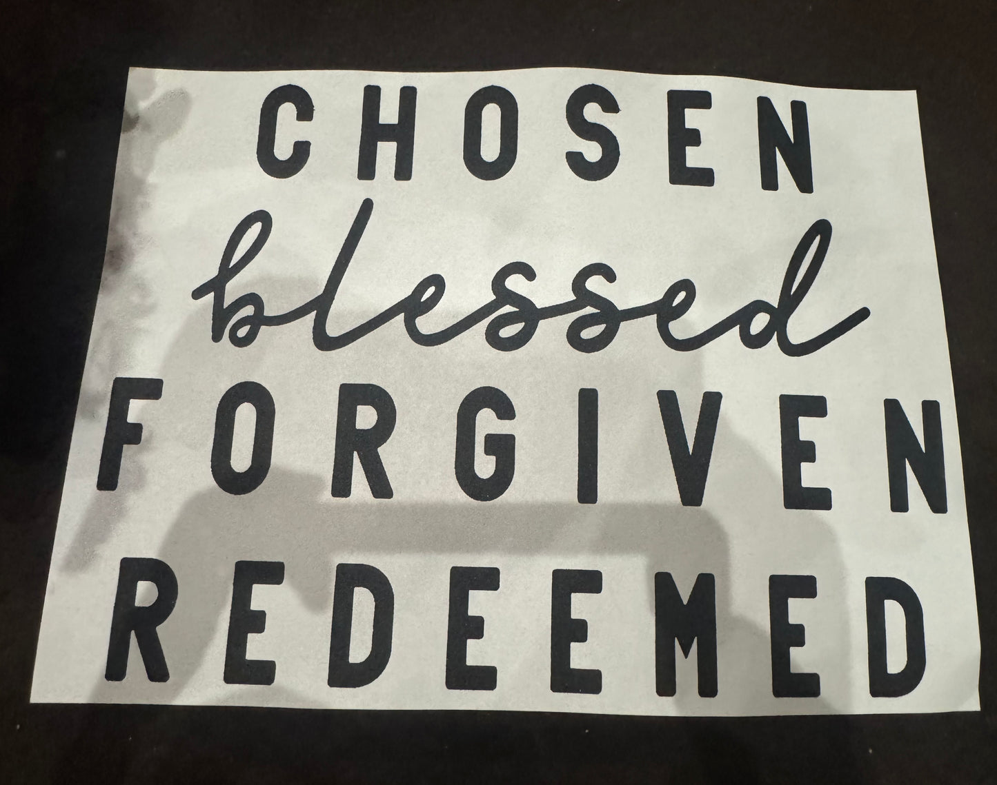 CHOSEN BLESSED