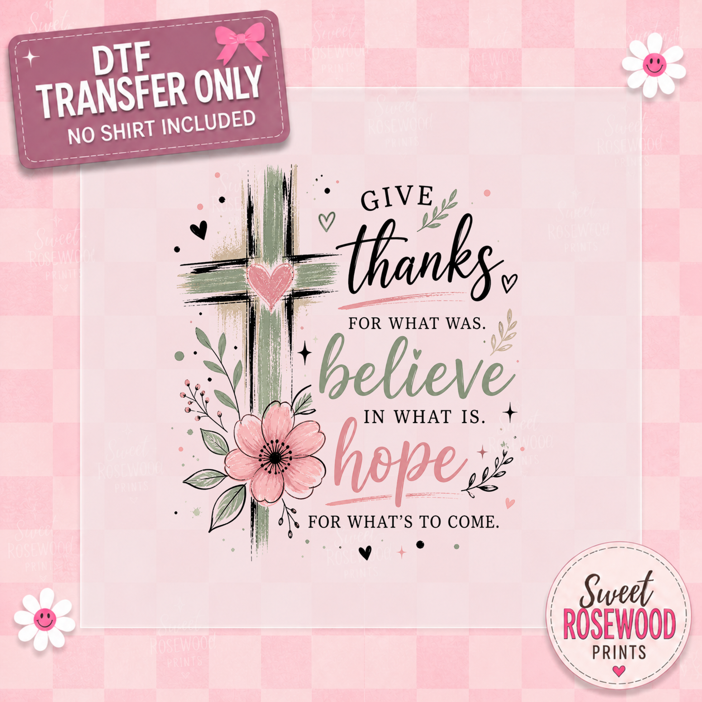 THANKS BELIEVE HOPE