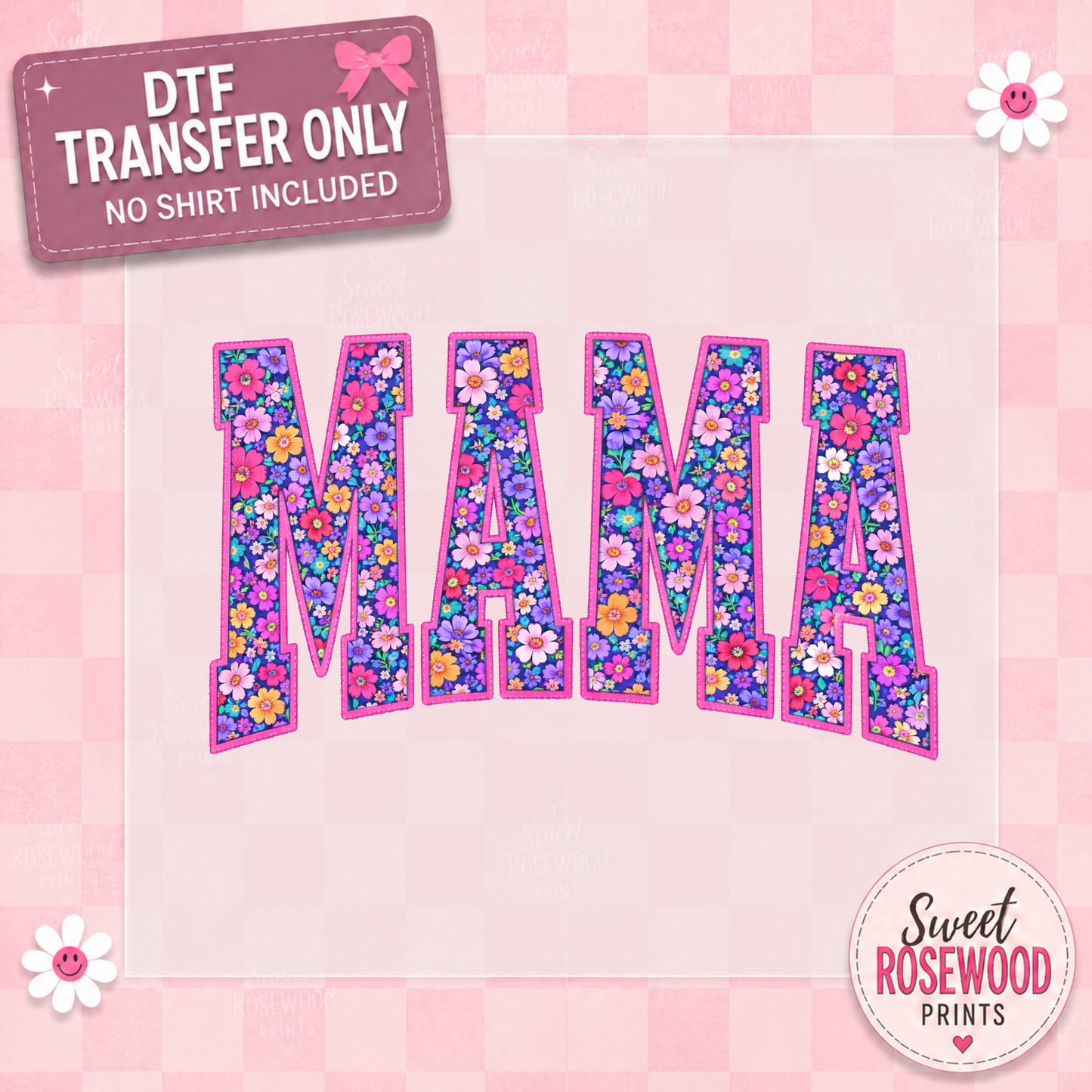 MAMA PURPLE FLOWERS