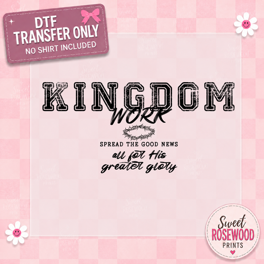 KINGDOM WORK