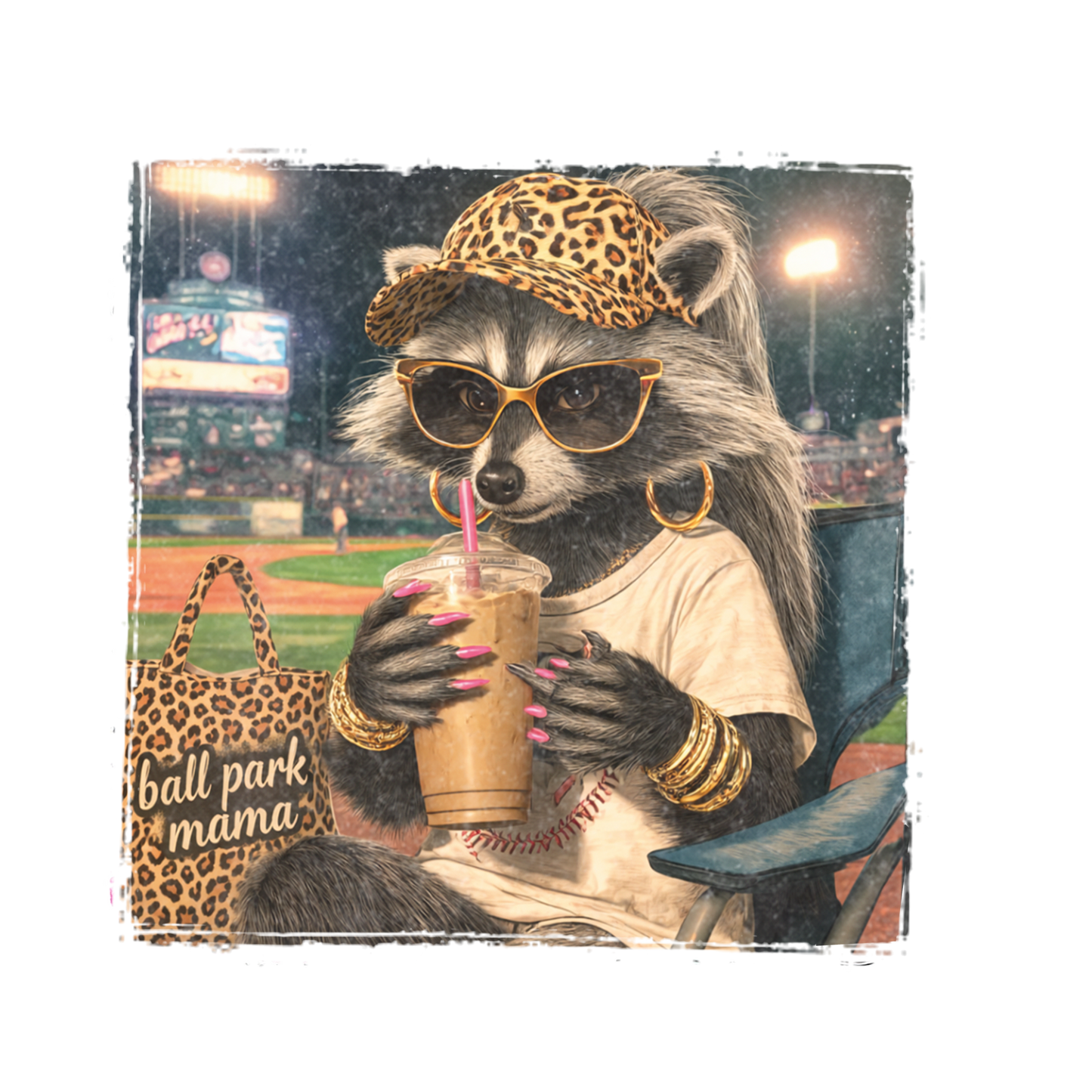 BALL PARK MAMA RACCOON