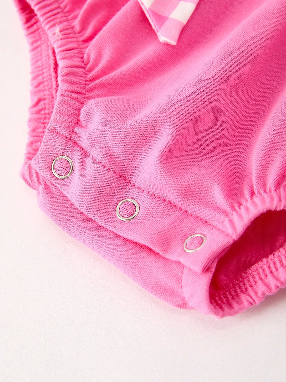 "GOBBLE" Smock Embroidery Baby Girl Romper