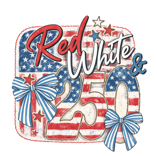 RED WHITE & 250